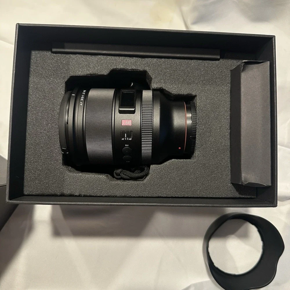 Viltrox AF 35mm F1.2 FE LAB Sony E Mount Lens | w/ Box, Hood, & | Bag Mint